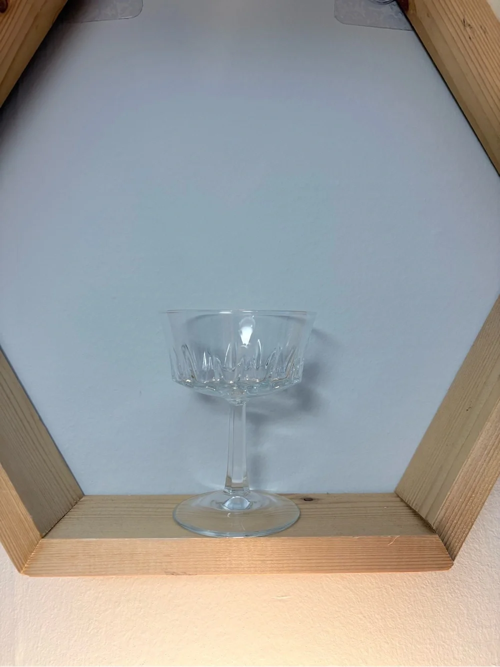 Set of 4 Cristal d’Arques – Durand “Regency” Cut Crystal Champagne/Tall Sherbet